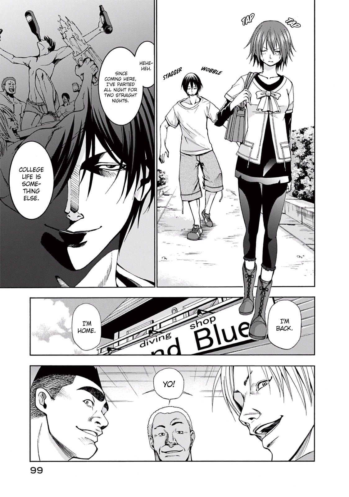 Grand Blue, Chapter 3 image 02